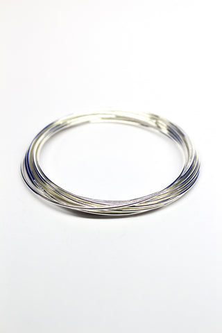 le bracelet 12 pétales argent