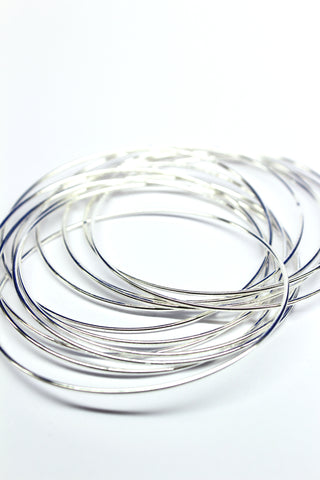 le bracelet 12 pétales argent