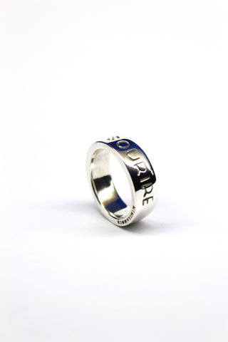 l'anneau SOURIRE argent