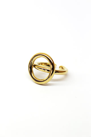 bague Cercle PRESENT dorée
