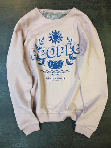 le sweat PEOPLE rose