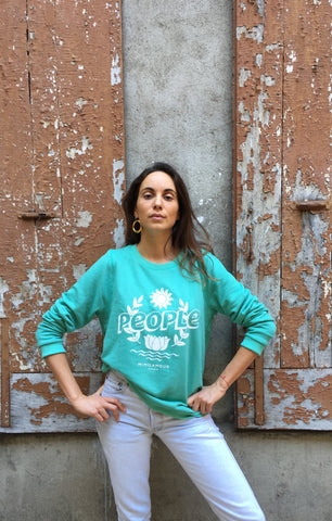 le sweat PEOPLE lumière